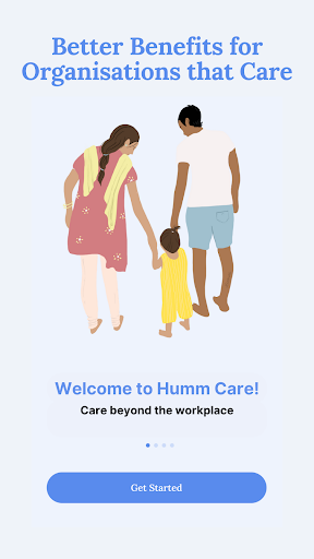 Android application Humm Care screenshort