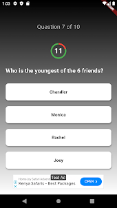 Friends Trivia Quiz - Tv Show
