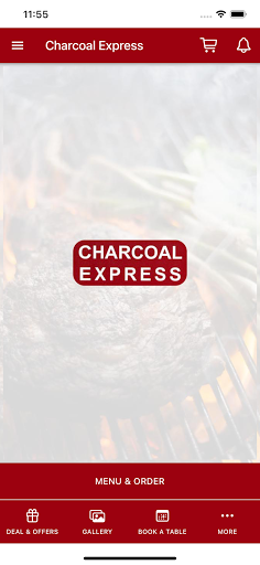 Android application Charcoal Express screenshort