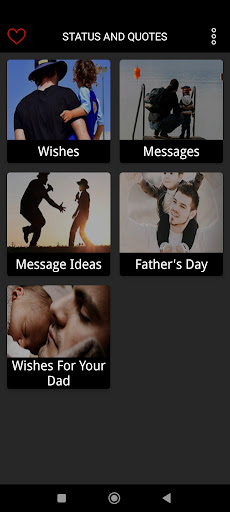 Android application Fathers Day Wishes 2024 screenshort