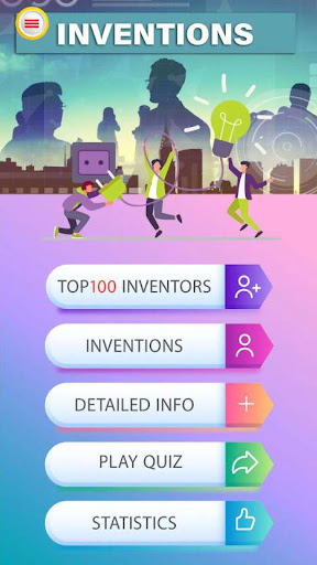 Android application Inventors and Inventions screenshort