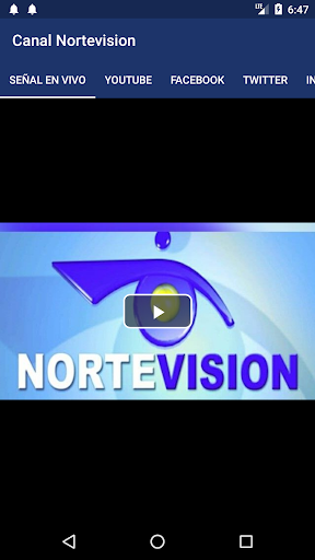 Android application Canal Nortevision screenshort