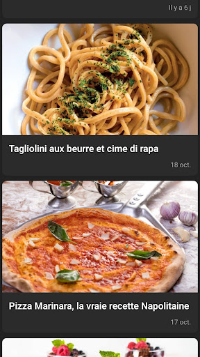 Recettes Italiennes Screen 3