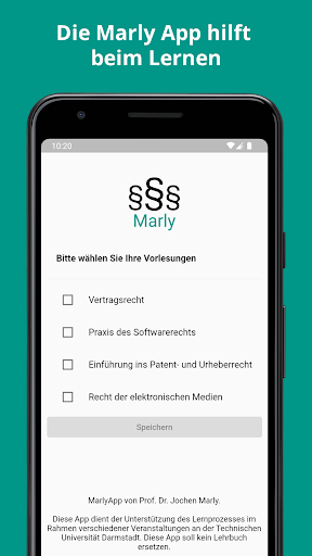 MarlyApp Screenshot