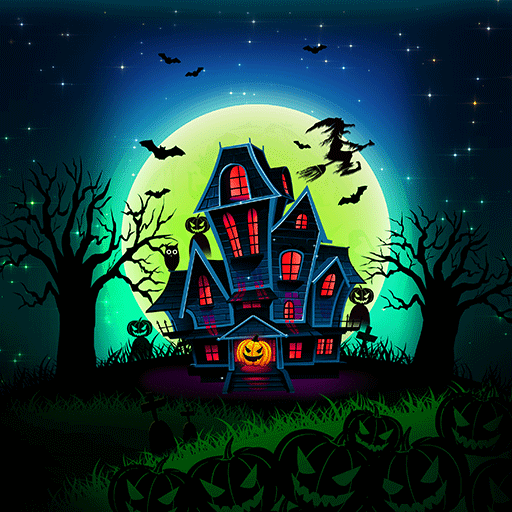 Haunted House - Wallpaper logo