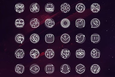 Line Icon Pack: Simple Line Style Icons
