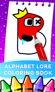 Alphabet Lore Coloring ASMR