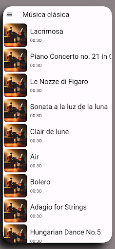 Classical Music Ringtones App Screen 3