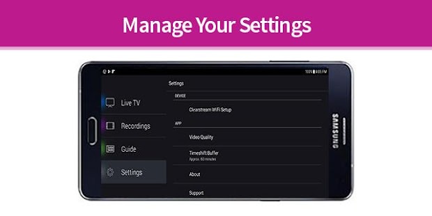 ClearStream TV WiFi Tuner Adap Screenshot