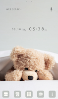 screenshot of Fluffy Teddy Bear Theme +HOME