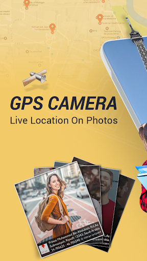 Android application GPS Map Camera screenshort
