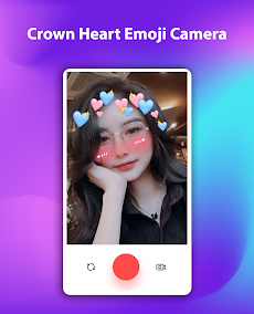 Crown Heart Emoji Cameraのおすすめ画像4