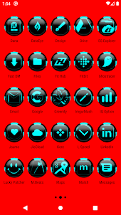 Cyan Icon Pack Style 6