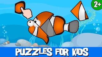Game screenshot オーシャン ! 子供のためのパズルとカラー mod apk
