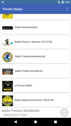 Pontic Radio Screen 2