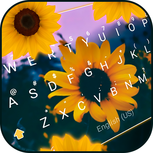 Sunflower のテーマキーボード Windowsでダウンロード