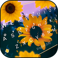 Тема для клавиатуры Sunflower