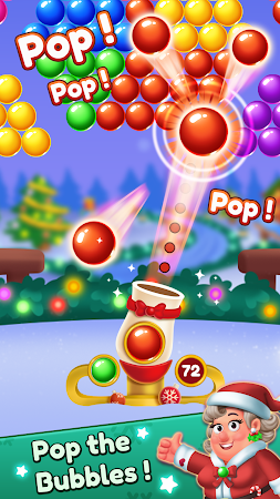 Game screenshot Christmas Games-Bubble Shooter mod apk