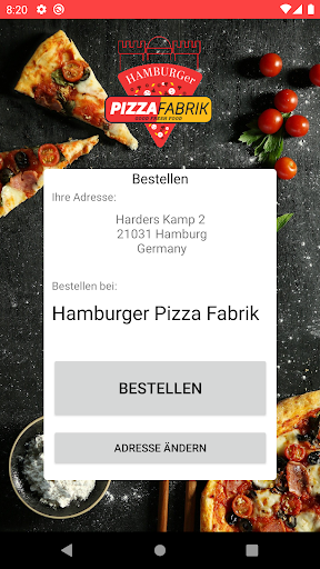 Hamburger Pizza Fabrik Screen 2