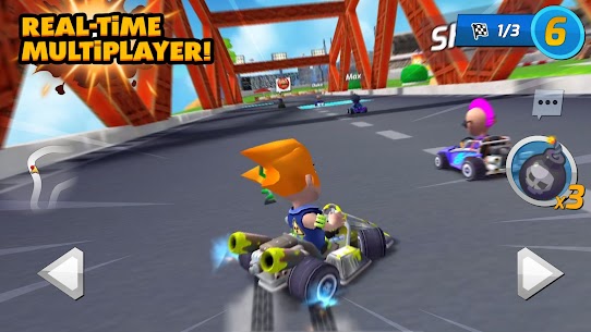 Boom Karts Multiplayer Racing v1.18.0 Mod Apk (Unlimited Cars) Free For Android 1