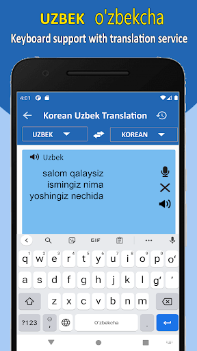 Translate Korean to Uzbek screenshot 6