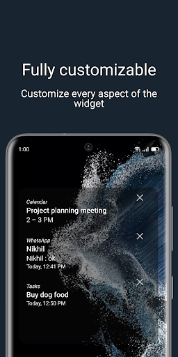 Lalitham Notification Widget Screen 3