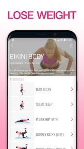 Workout for Women | Weight Loss Fitness App by 7M Apk New Download 2022 5
