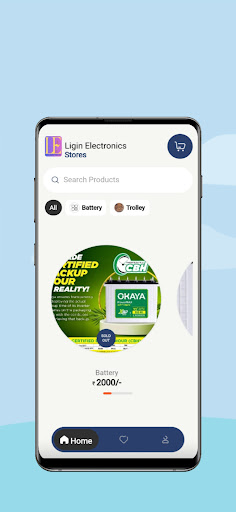 Android application Ligin Electronics screenshort