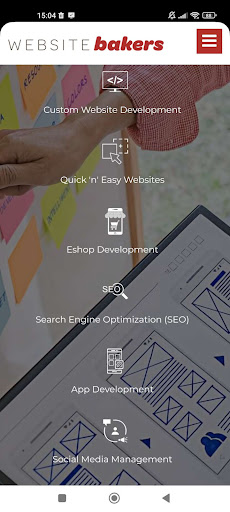 Websitebakers Screen 2