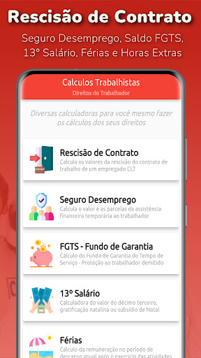 Cálculos Trabalhistas Screen 3