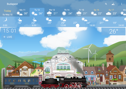 Vremea Exactă cu YoWindow Screenshot