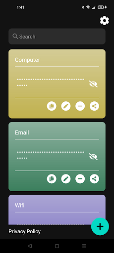 Android application Key Boomer screenshort