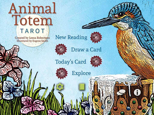 Screenshot of Animal Totem Tarot