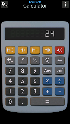 Android application Calculator screenshort