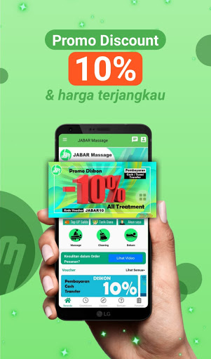 Android application Bintang Massage screenshort