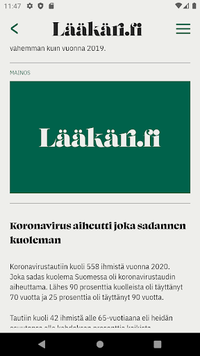 Lääkäri.fi Screen 3