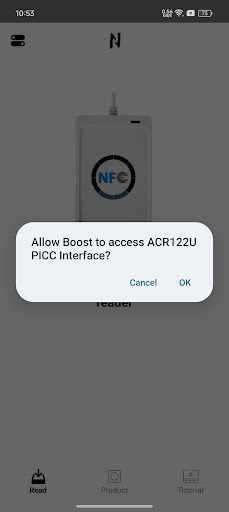 App screenshot