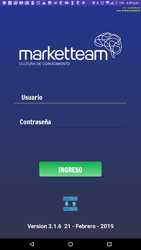 Android application AUDITORIASMKT screenshort