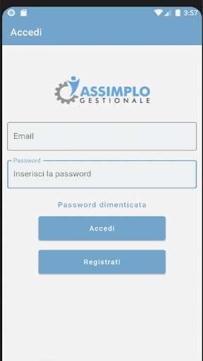 Android application Assimplo screenshort