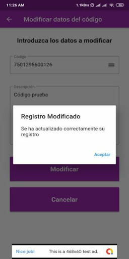 QRCodeScanner Screen 3