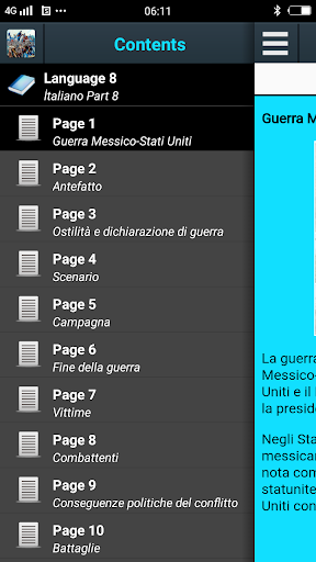 Anteprima dell'app