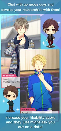 Game screenshot Otome Chat Connection apk download