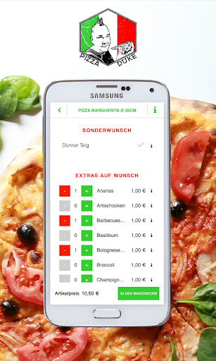 Pizza Duke Screen 3