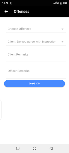Android application Ukaguzi screenshort