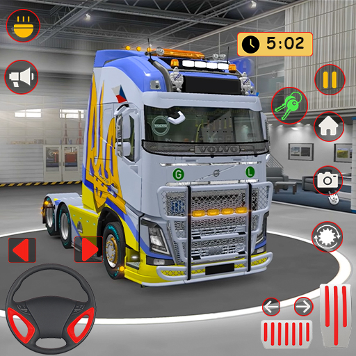 Transport Truck Trailer Games
