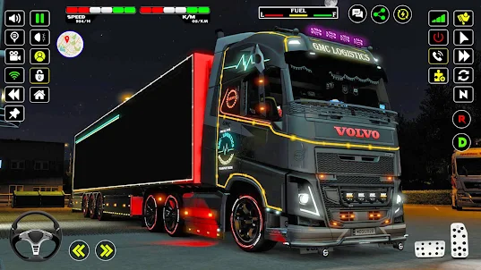 Euro Truck Cargo Driving Games