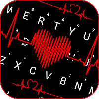 Фон клавиатуры Heartbeat Parallax