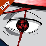 How to Draw Sharingan Step by Step icon