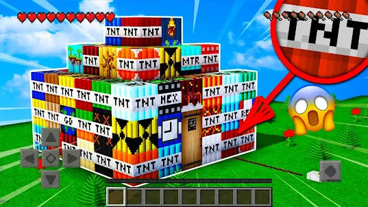 Tnt Mod for Minecraft Dynamite