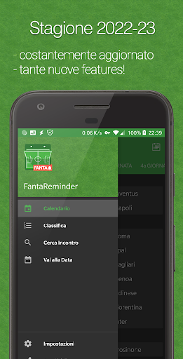 FantaReminder 2024-25 Screen 2